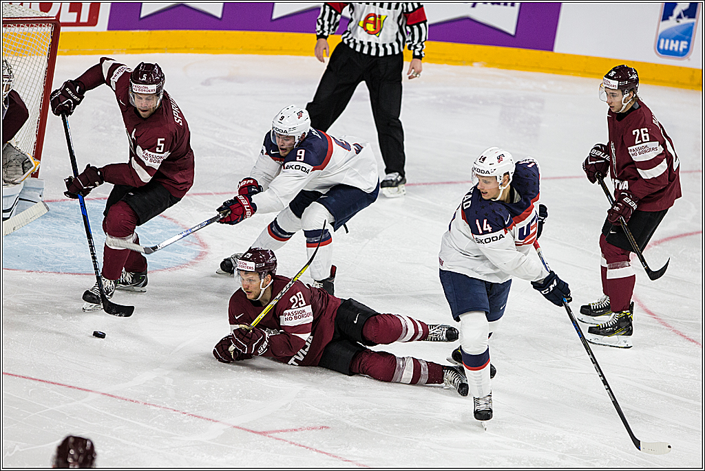 IIHF WM 2017, Lettland - USA, 13.05.2017